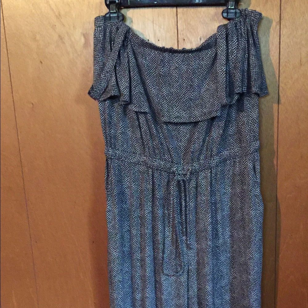 Michael Kors black and white jumpsuit 14/16
